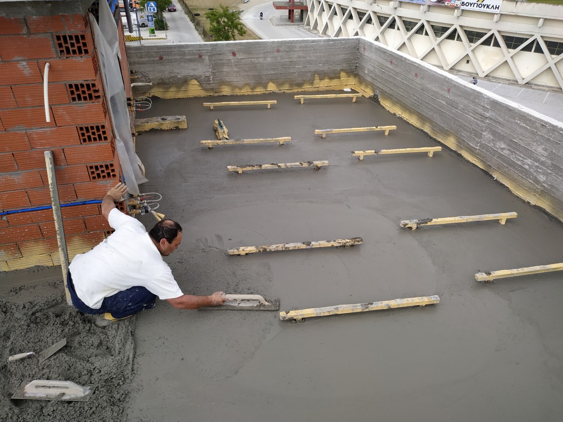  Foam in a newly built house in Perigiali