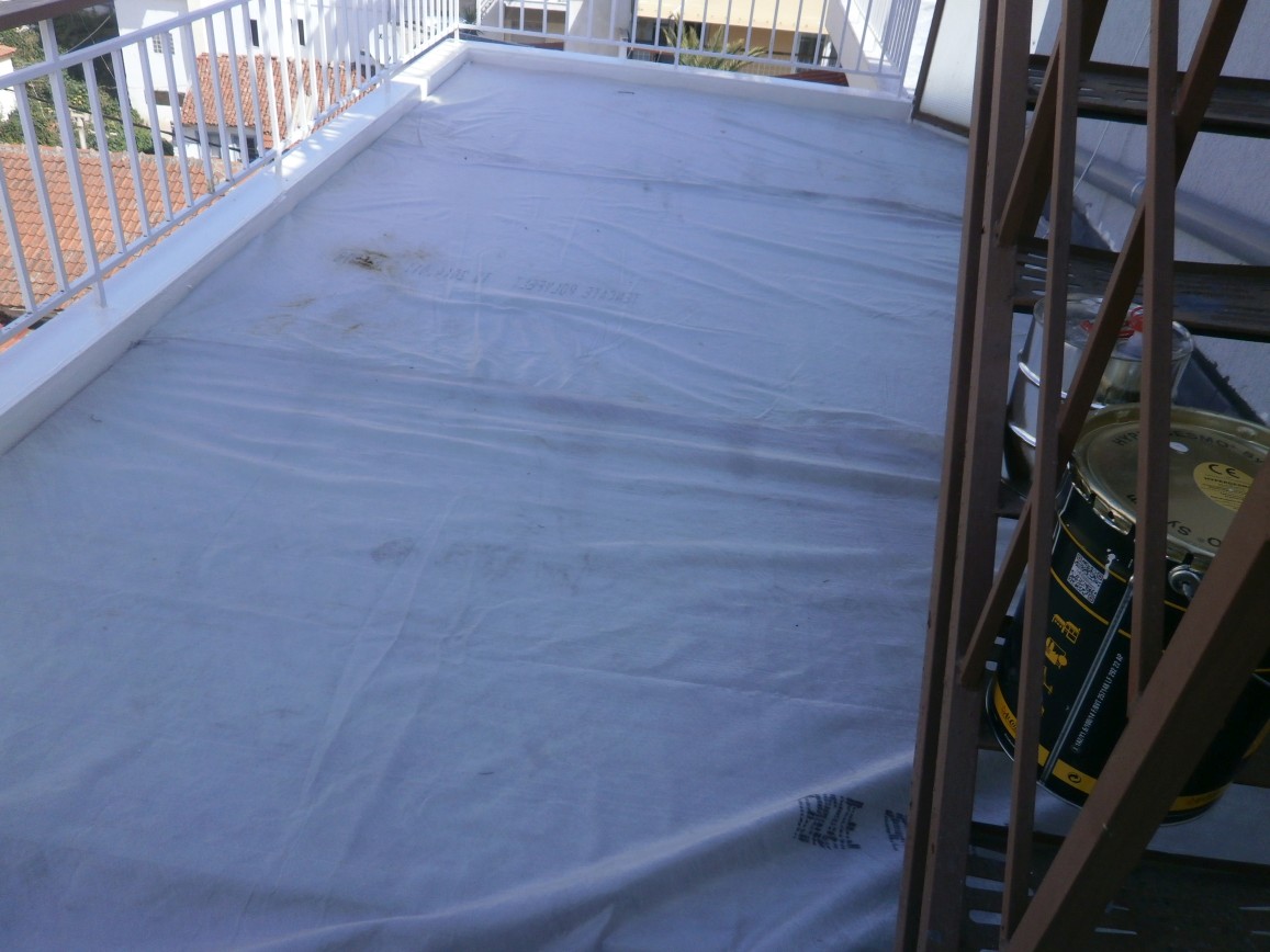 Waterproofing - Thermoinsulation an apartment in Kavala