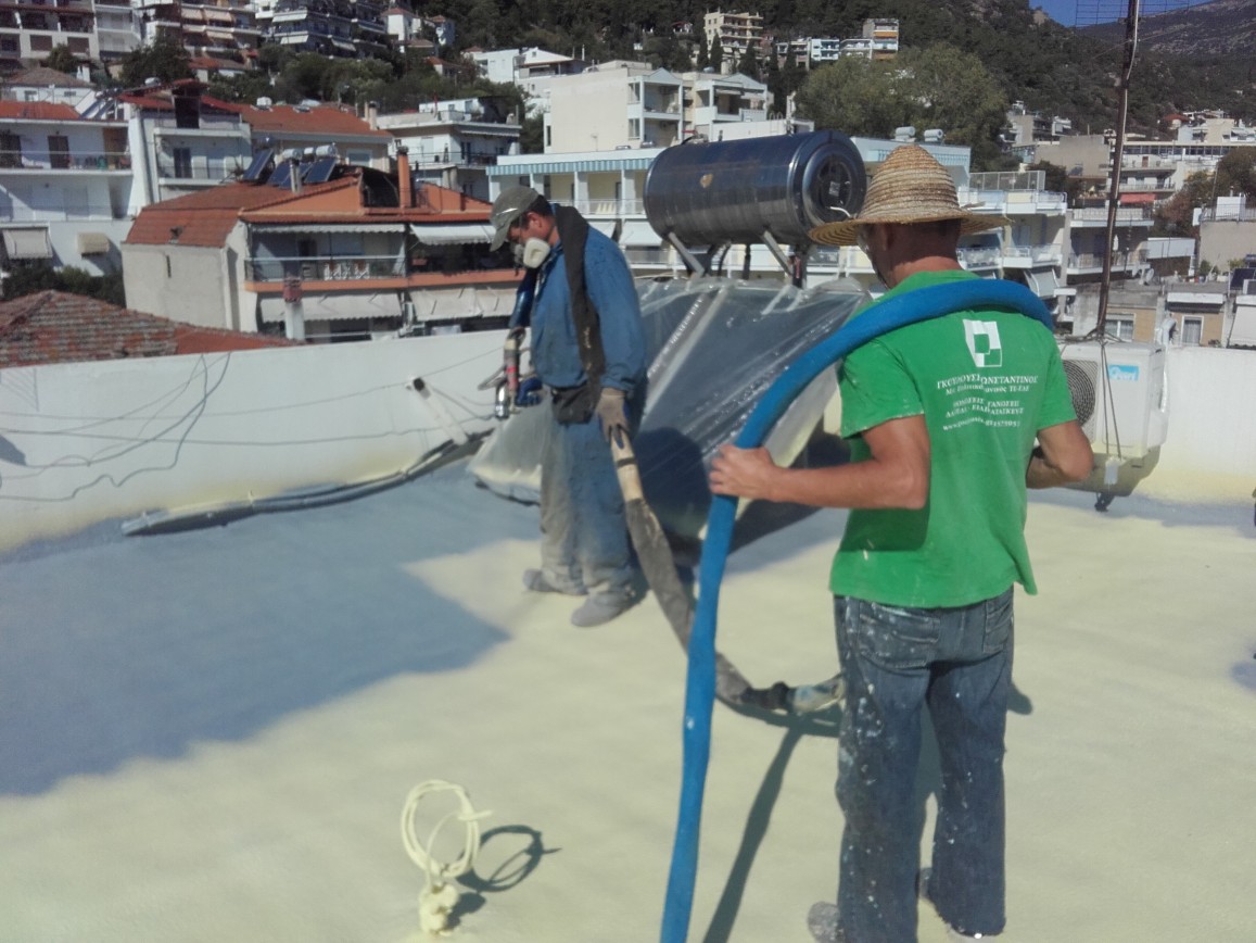 Kavala Perigiali polyurethane and polyurea waterproofing