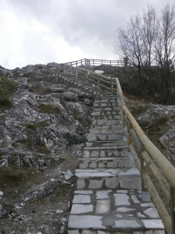 Path construction towards lisse fort 